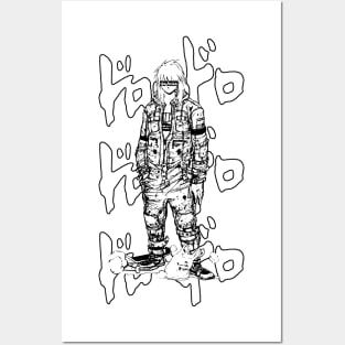 Dorohedoro Nikaido Posters and Art